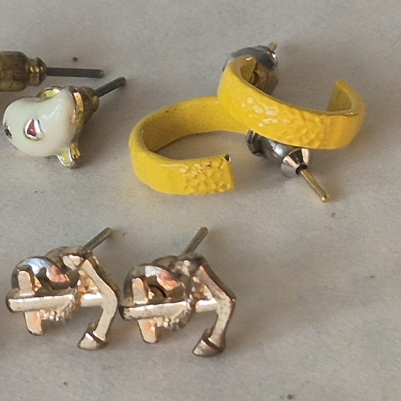 10 Pairs Of Cute Studs Colorful Kids Earring Set - Picture 2 of 9